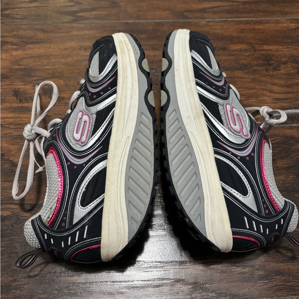 Skechers blue & pink Shape Ups tone 7
